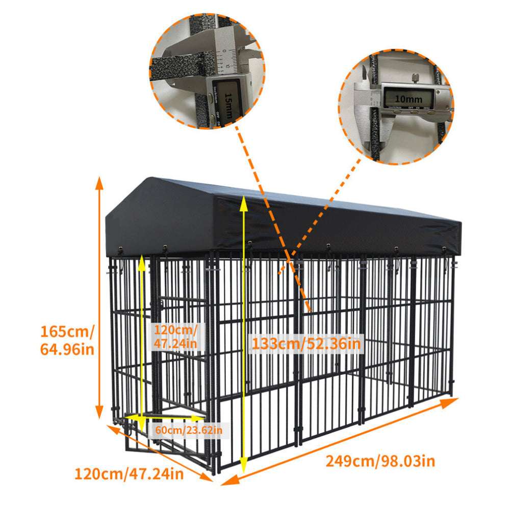 Large Heavy-Duty Dog Kennel Playpen_9