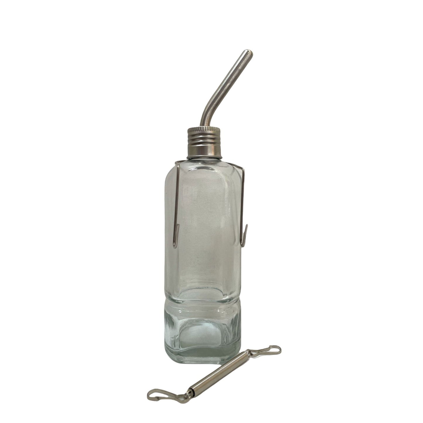 245ml Glass Bottle Water Hanging Cage Drinker Pet Rabbit Bird Mouse Guinea Pig - SEKSI