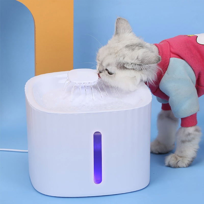 3L Quiet Operations Automatic Pet Water Fountain with Wireless Pump - SEKSI