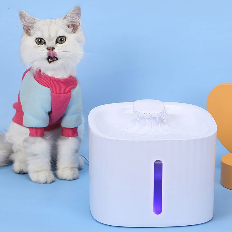 3L Quiet Operations Automatic Pet Water Fountain with Wireless Pump - SEKSI