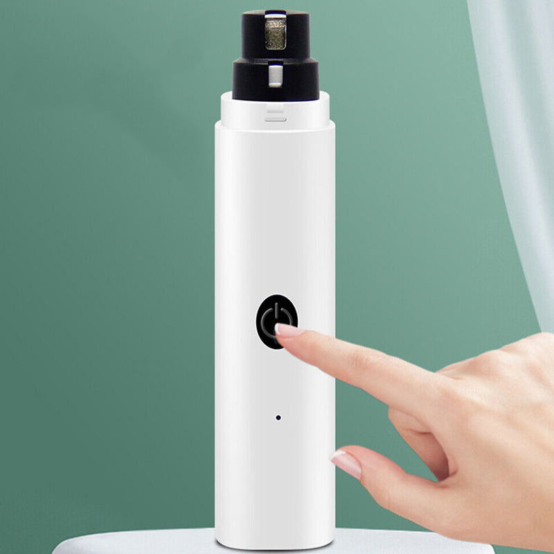 Automatic Electric Pet Nail Grinder with LED Guide Light - USB Rechargeable - SEKSI