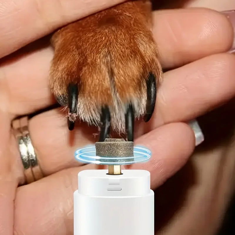 Automatic Electric Pet Nail Grinder with LED Guide Light - USB Rechargeable - SEKSI