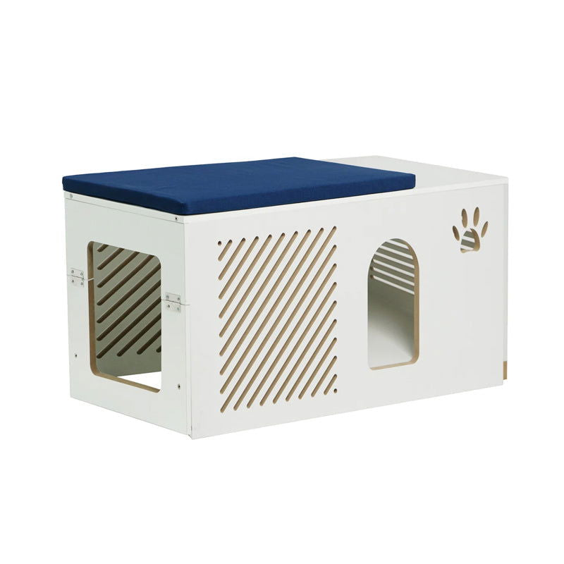 Cat Litterbox Enclosure Modern Designed Hidden Pet Litter Washroom - SEKSI