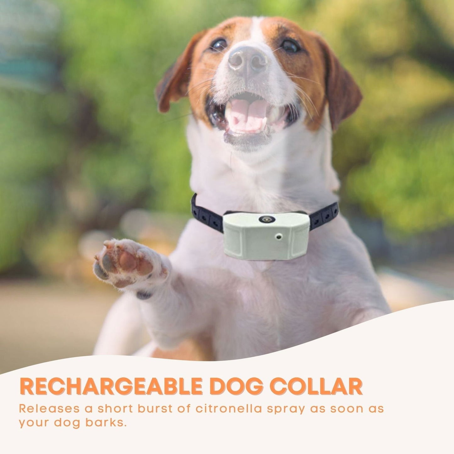 Dog Bark Collar - Citronella USB Rechargeable Mist Spray Training Device - SEKSI