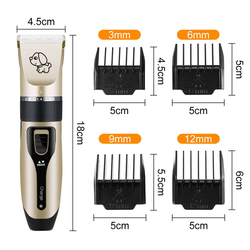 Dog Clippers Electric Groomer Grooming Blades Shaver Hair Trimmer Professional - SEKSI