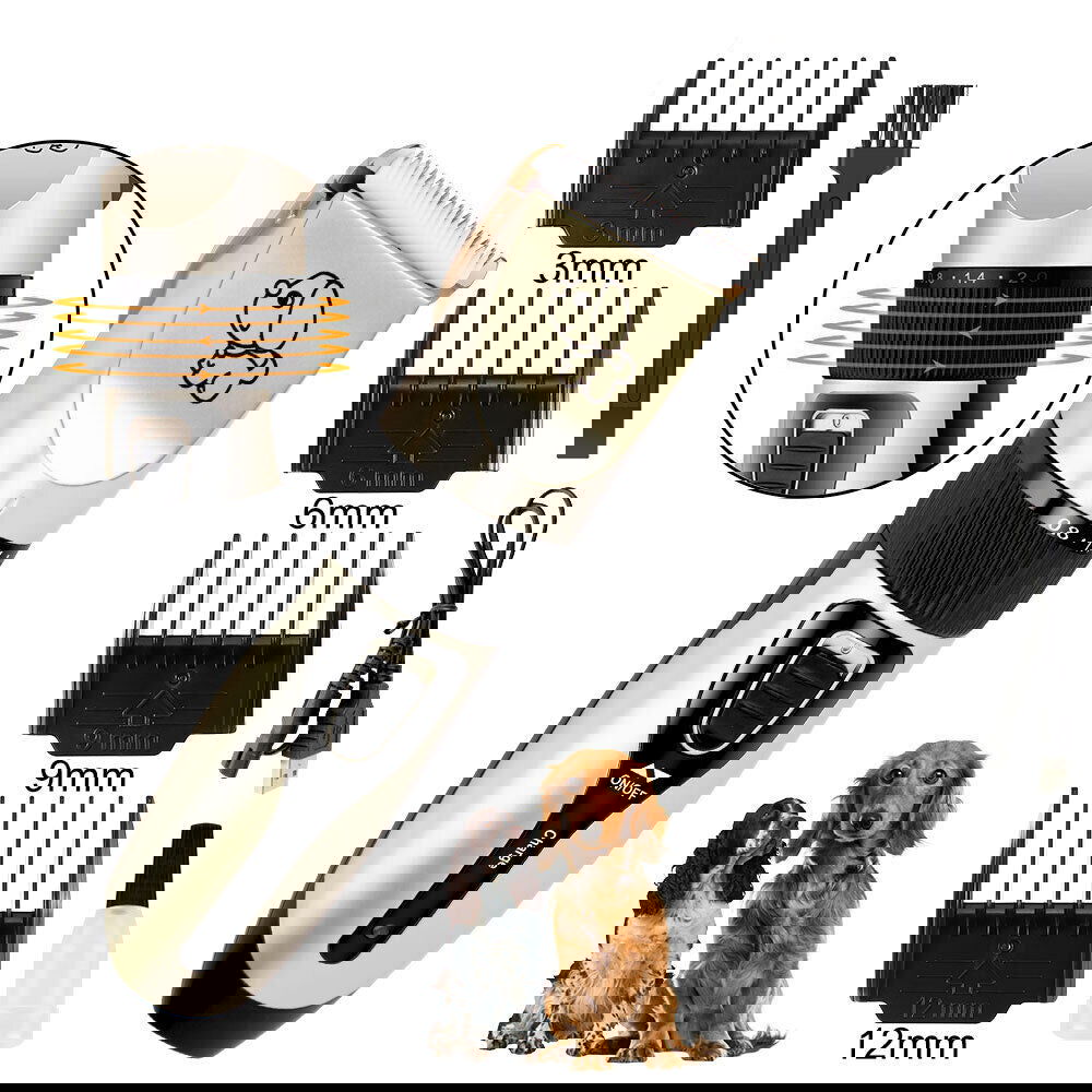 Dog Clippers Electric Groomer Grooming Blades Shaver Hair Trimmer Professional - SEKSI
