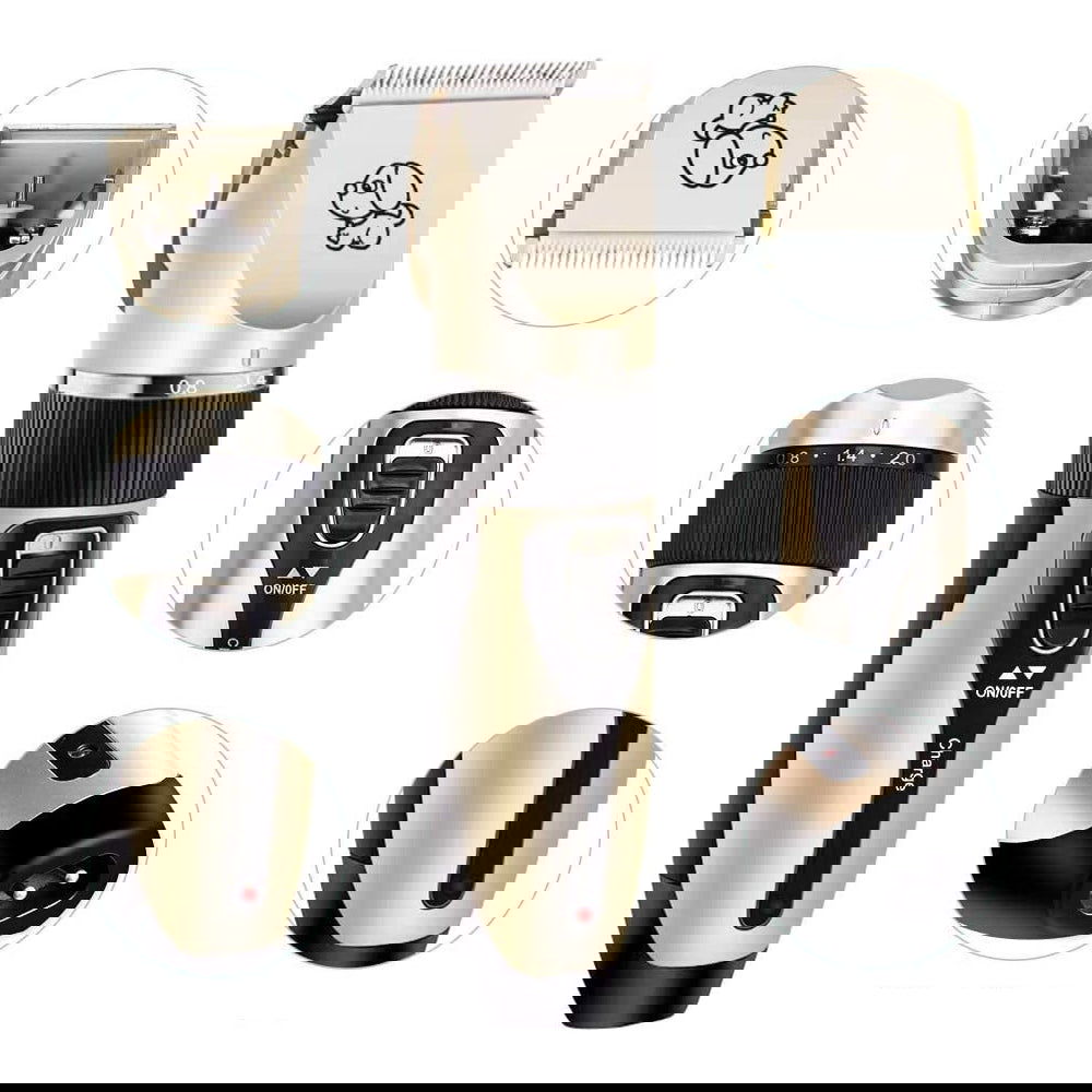 Dog Clippers Electric Groomer Grooming Blades Shaver Hair Trimmer Professional - SEKSI