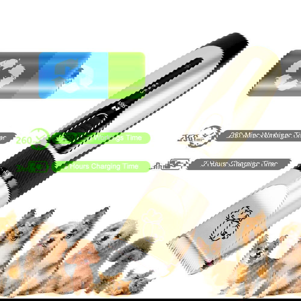 Dog Clippers Electric Groomer Grooming Blades Shaver Hair Trimmer Professional - SEKSI