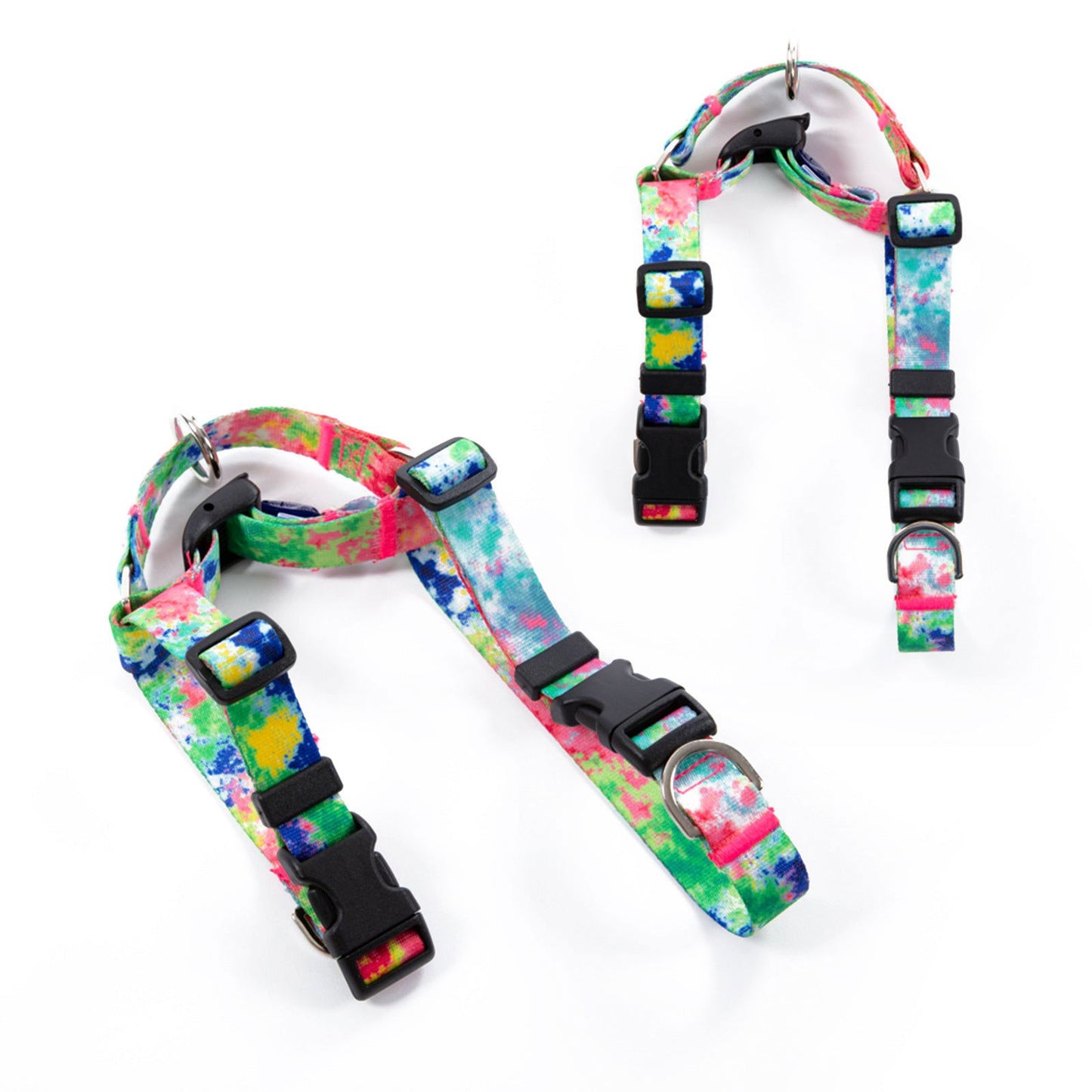 Dog Double-Lined Straps Harness Adjustable S SWEET GREEN - SEKSI