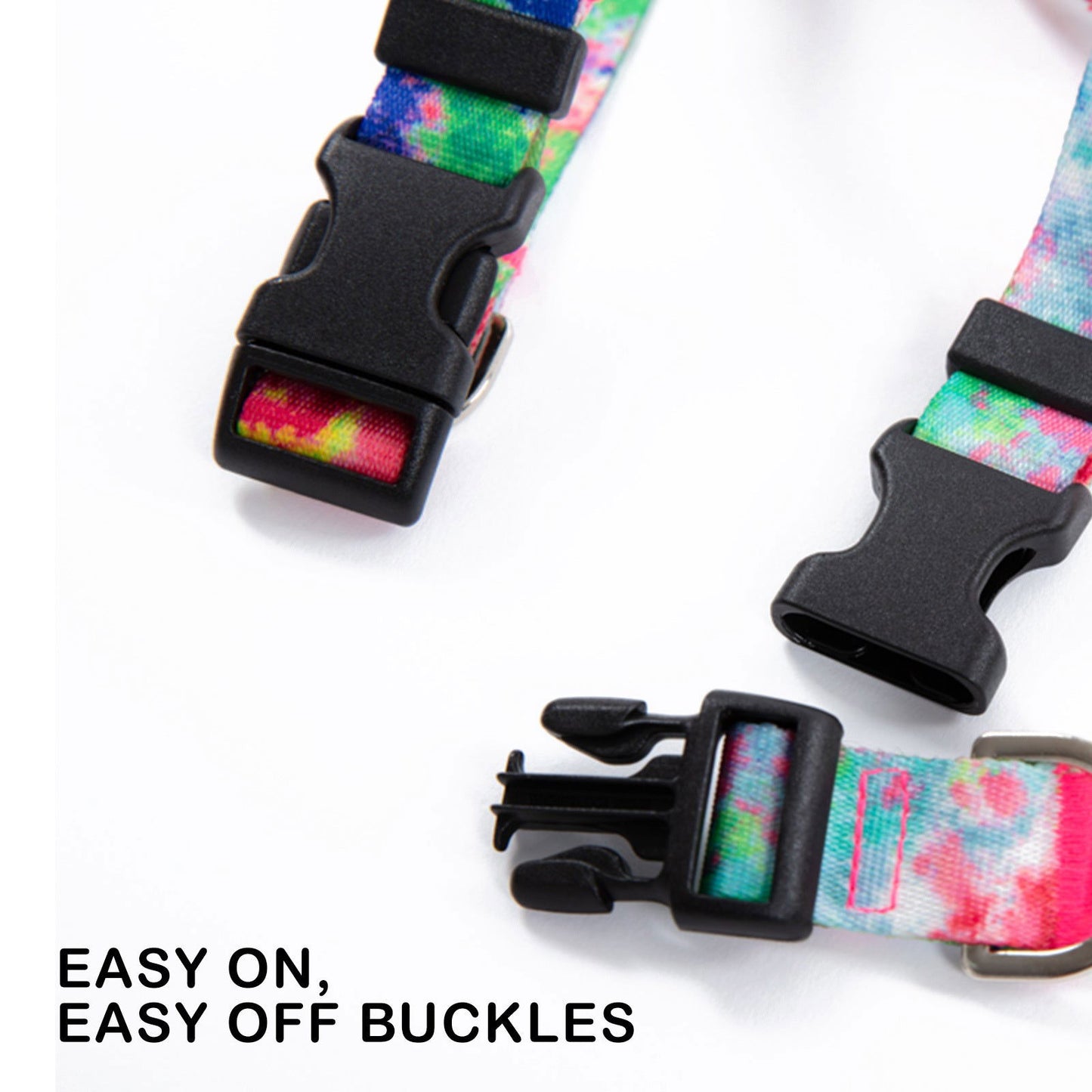 Dog Double-Lined Straps Harness Adjustable S SWEET GREEN - SEKSI