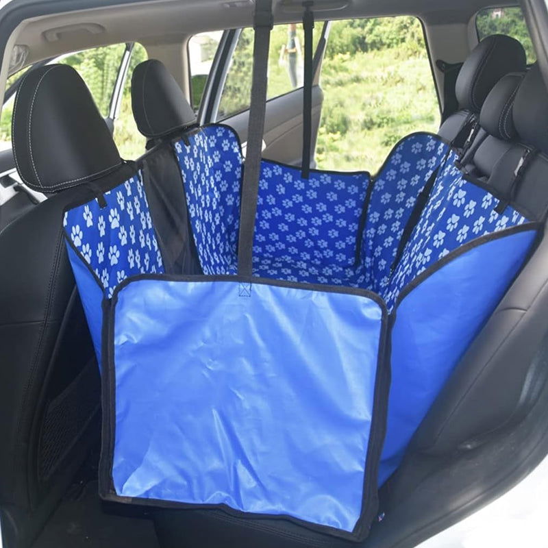 Dog Seat Cover with Perspective Mesh Window Waterproof Pet Hammock - SEKSI