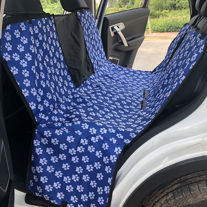 Dog Seat Cover with Perspective Mesh Window Waterproof Pet Hammock - SEKSI