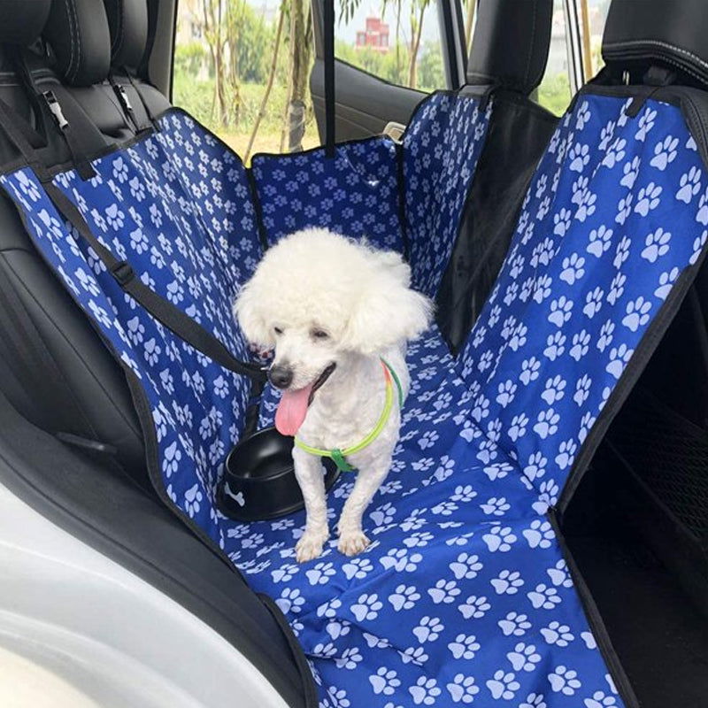 Dog Seat Cover with Perspective Mesh Window Waterproof Pet Hammock - SEKSI