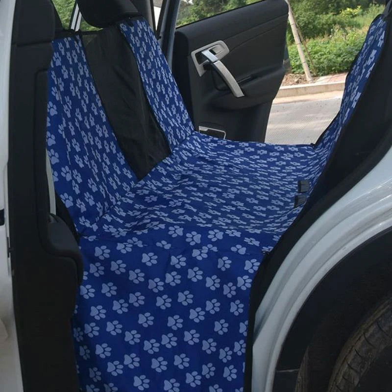 Dog Seat Cover with Perspective Mesh Window Waterproof Pet Hammock - SEKSI