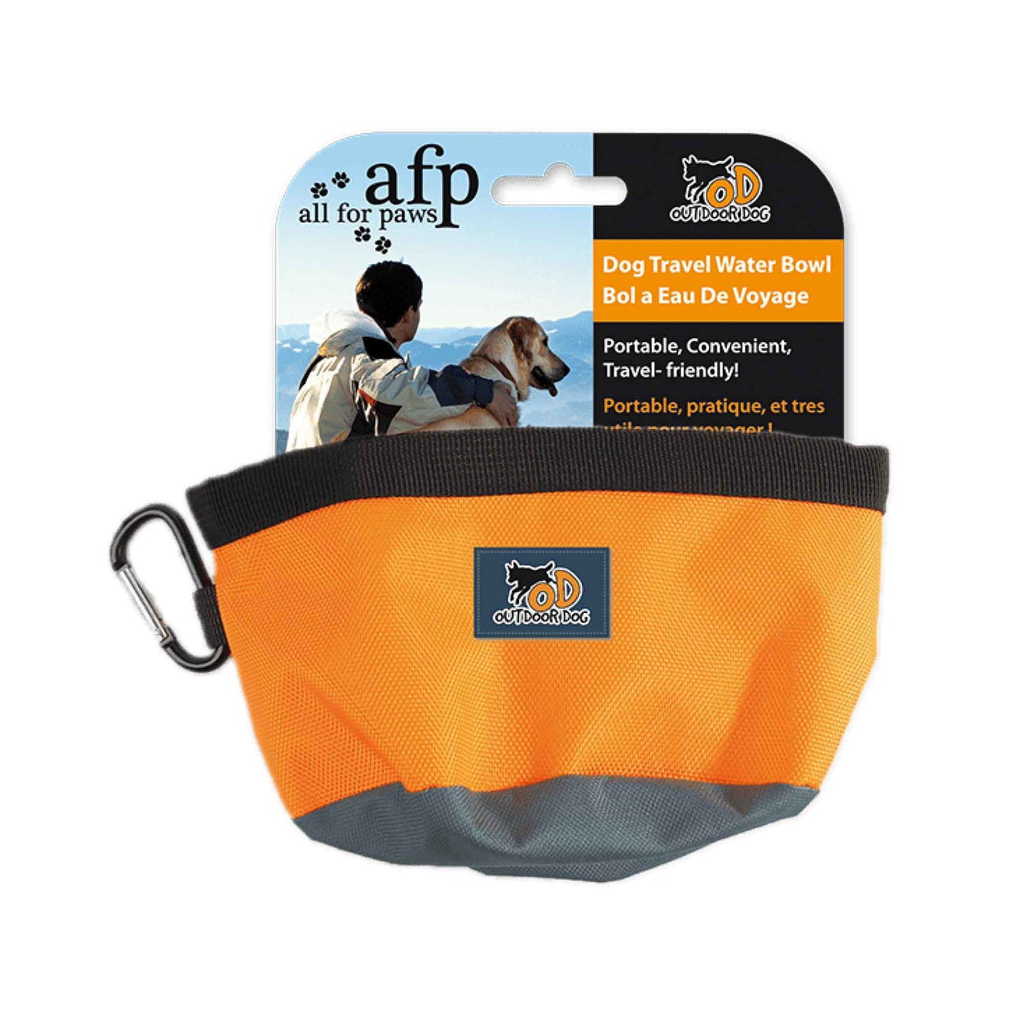 Dog Travel Bowl - Portable Outdoor Camping Water Feeder Container - SEKSI