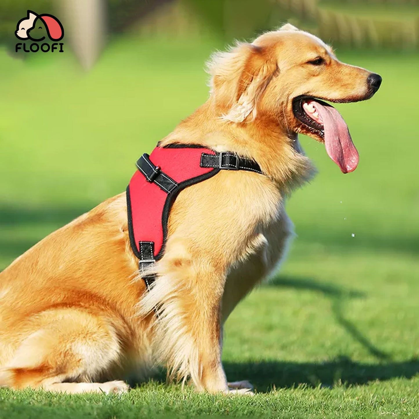 FLOOFI Dog Harness XL Size (Red) - SEKSI