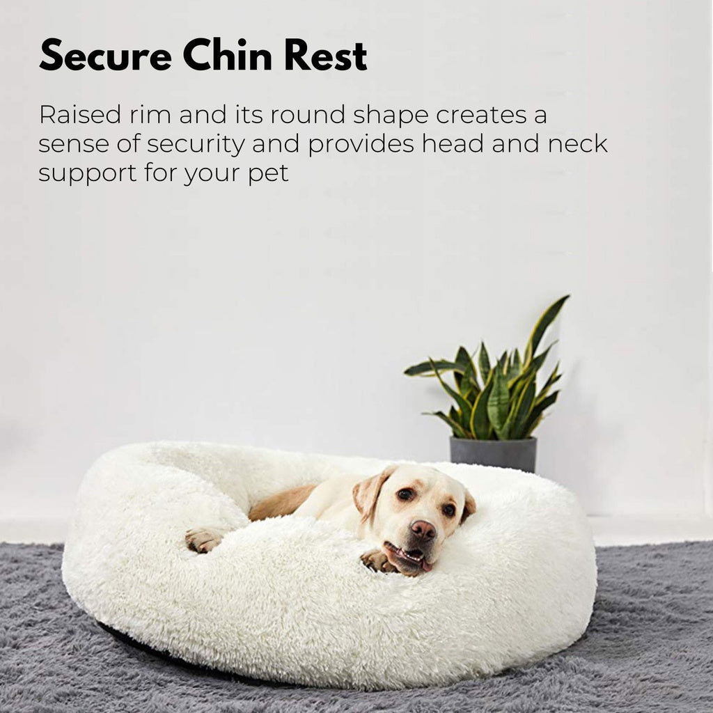 FLOOFI XL 100CM Round Pet Bed (Green) - SEKSI