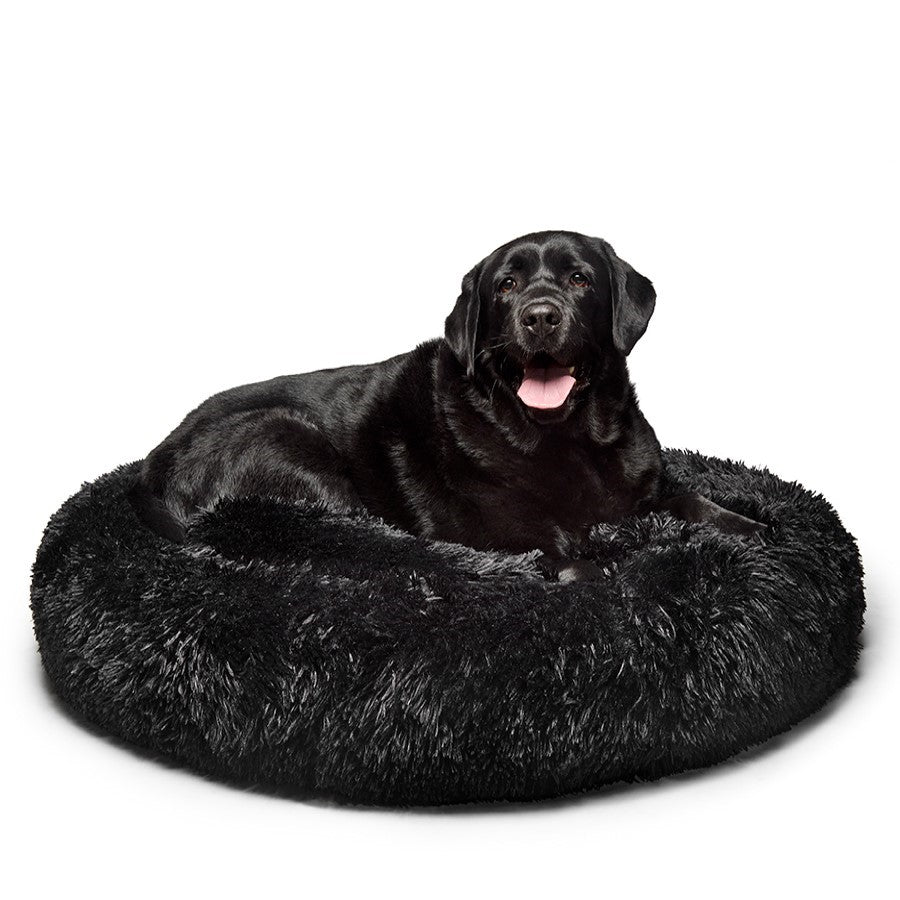 Fur King "Aussie" Calming Dog Bed - XL -Black - 115 cm - SEKSI
