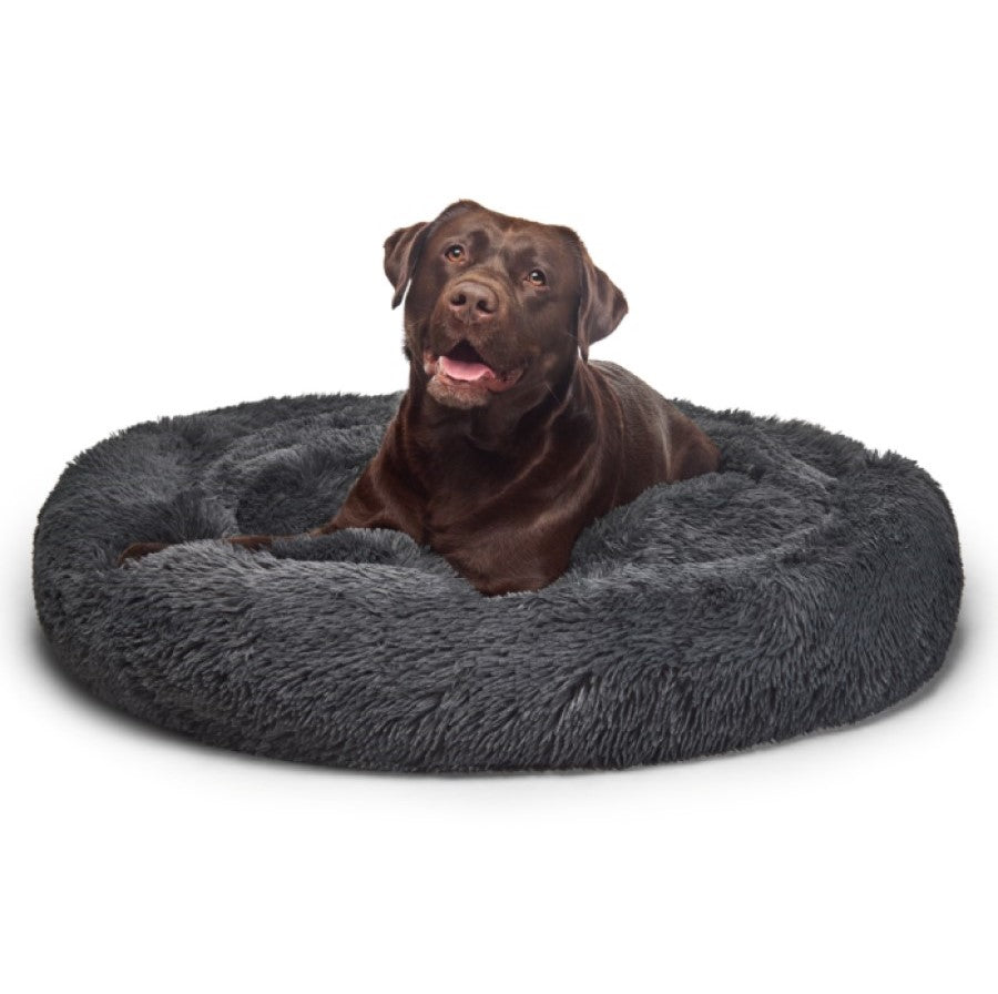 Fur King "Aussie" Calming Dog Bed - XL -Grey - 115 cm - SEKSI