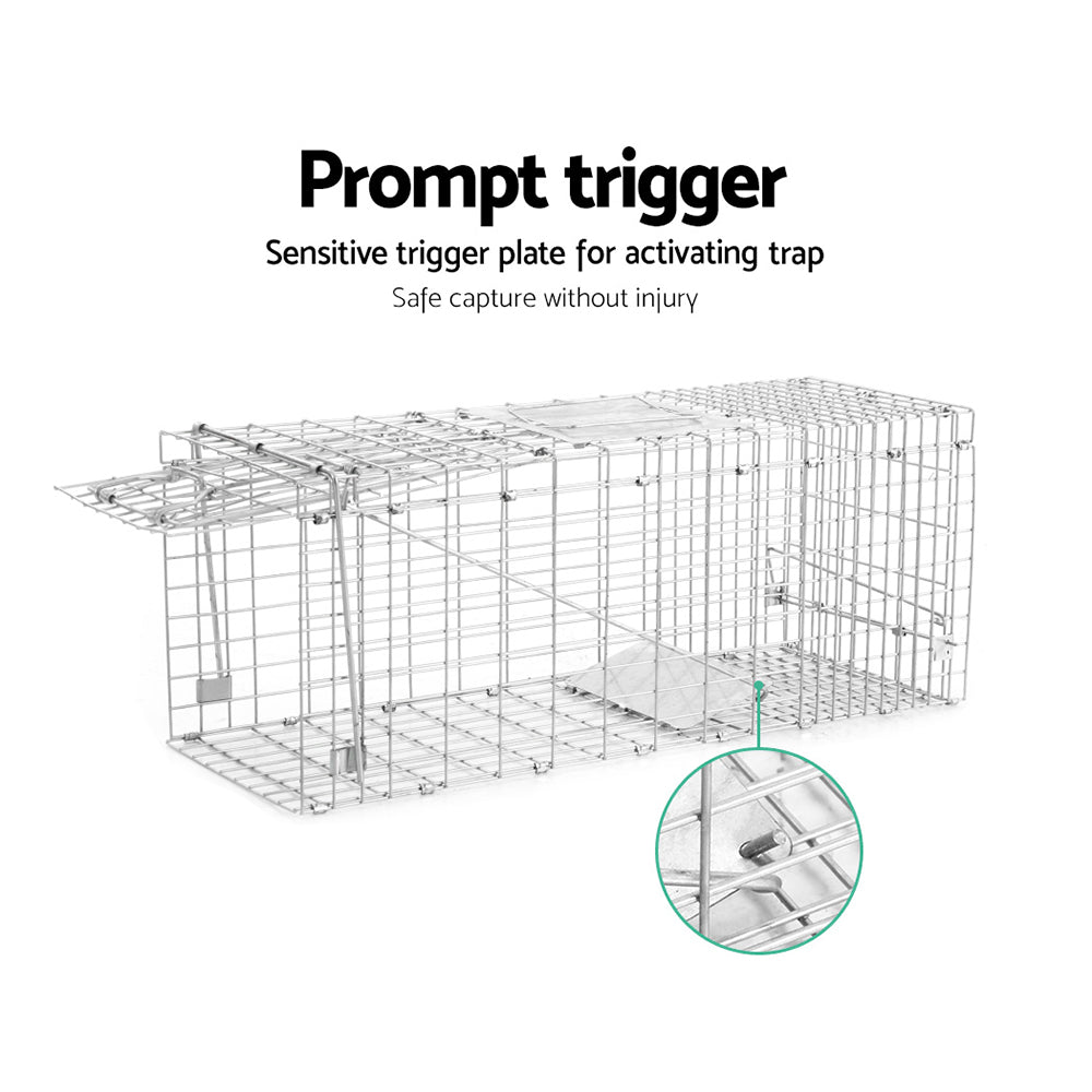 Gardeon 2x Animal Trap Cage Possum 66x23cm - SEKSI
