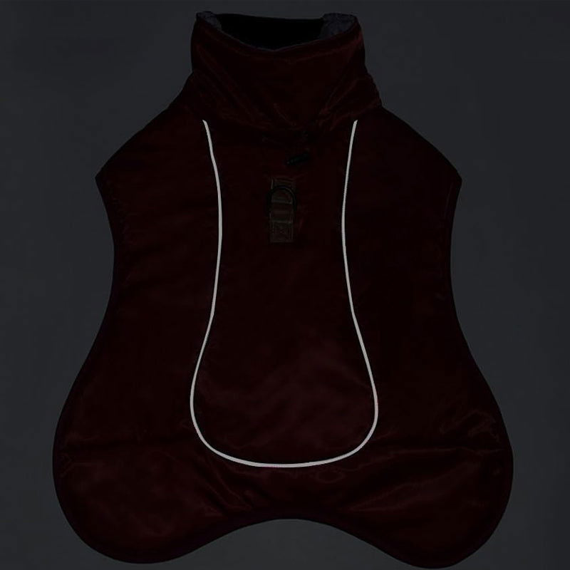 Hooded Pet Winter Jacket Thick and Comfortable Padded Dog Clothes - SEKSI