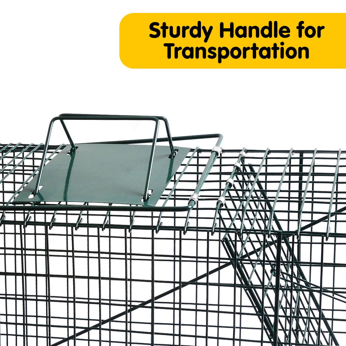 Klika Humane Live Animal Trap Possum Rat Rabbit Hare Catcher Folding Cage - SEKSI
