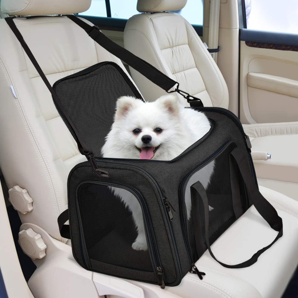 PETSWOL Cat Carriers Dog Carrier For Small Medium Cats Dogs Puppies - SEKSI