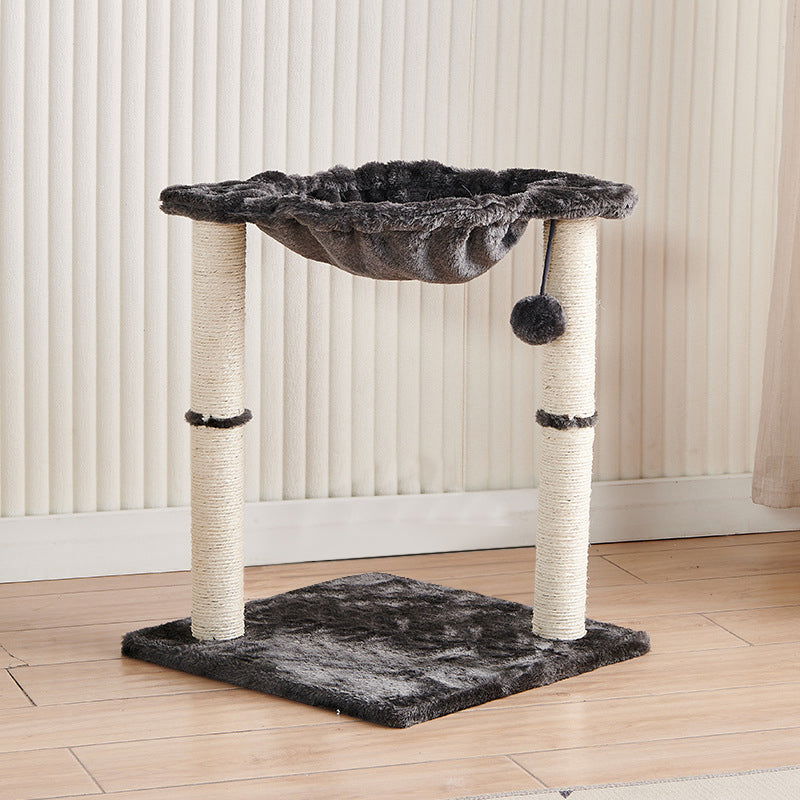 PETSWOL Cat Tower With Hammock And Scratching Posts - SEKSI