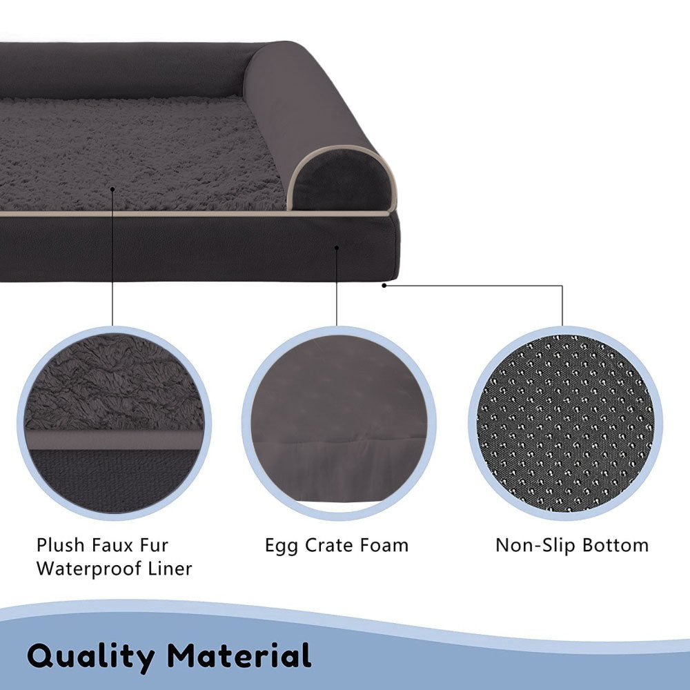 PETSWOL Curved Design Four Seasons Pet Sofa Bed - SEKSI