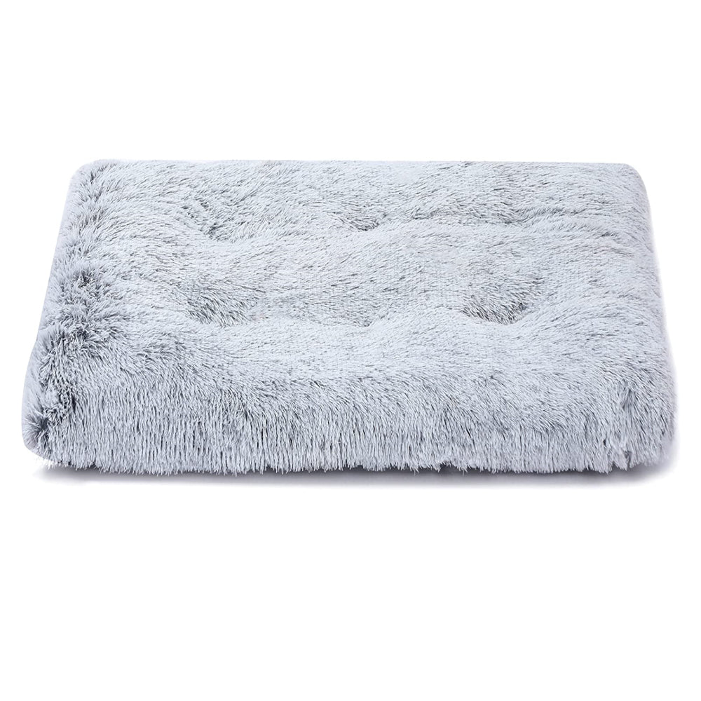 PETSWOL Plush and Cozy Pet Mat for Ultimate Comfort and Warmth-Light Grey - SEKSI