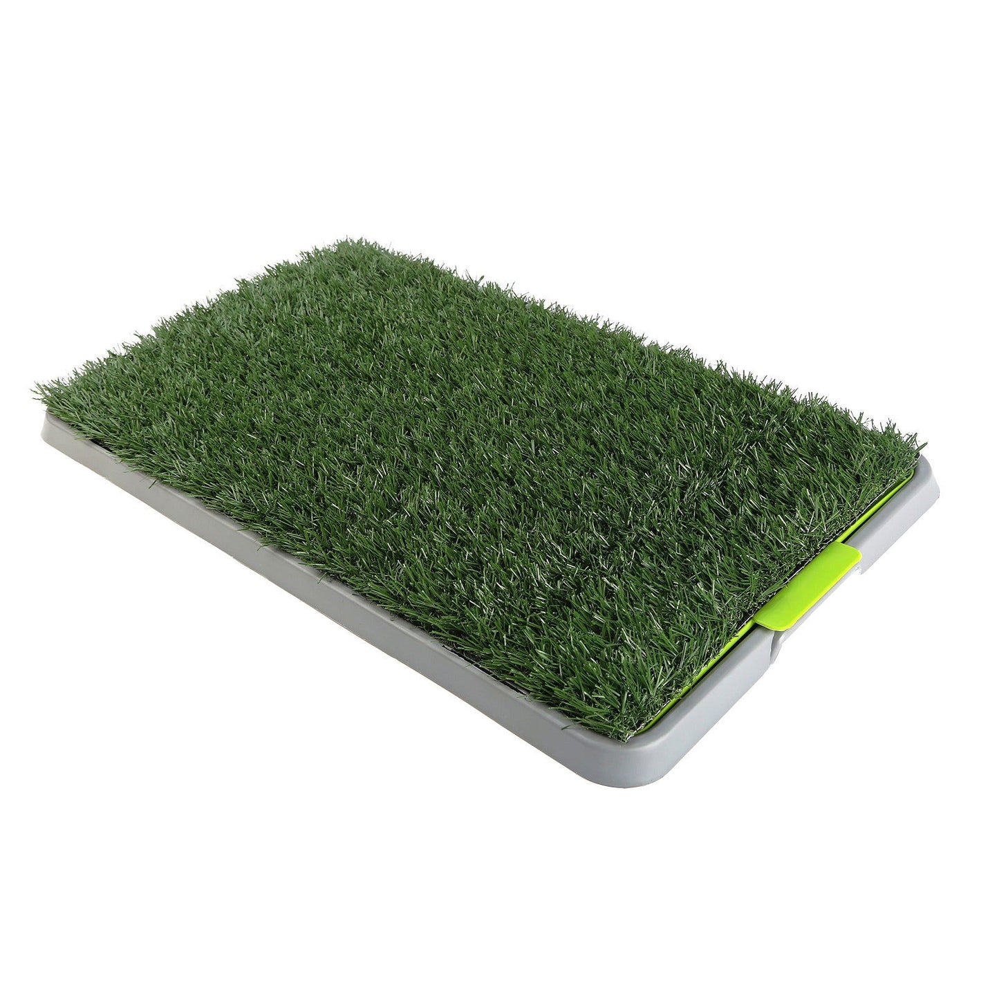 Pet Dog Potty Tray Training Toilet + 1 Grass Mat 69cm x 43cm - SEKSI