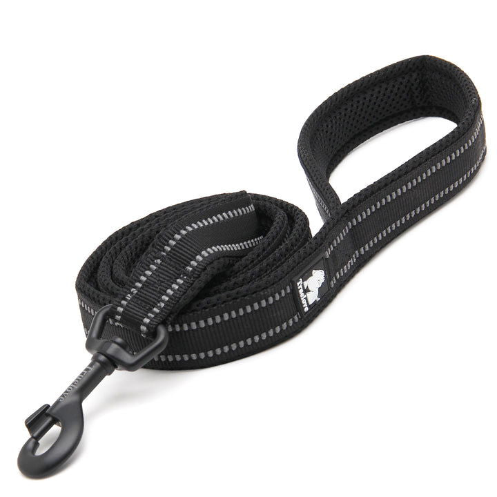 Reflective Pet Leash 2 meters Black S - SEKSI