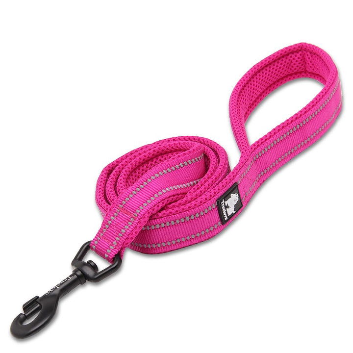Reflective Pet Leash 2 meters Pink S - SEKSI