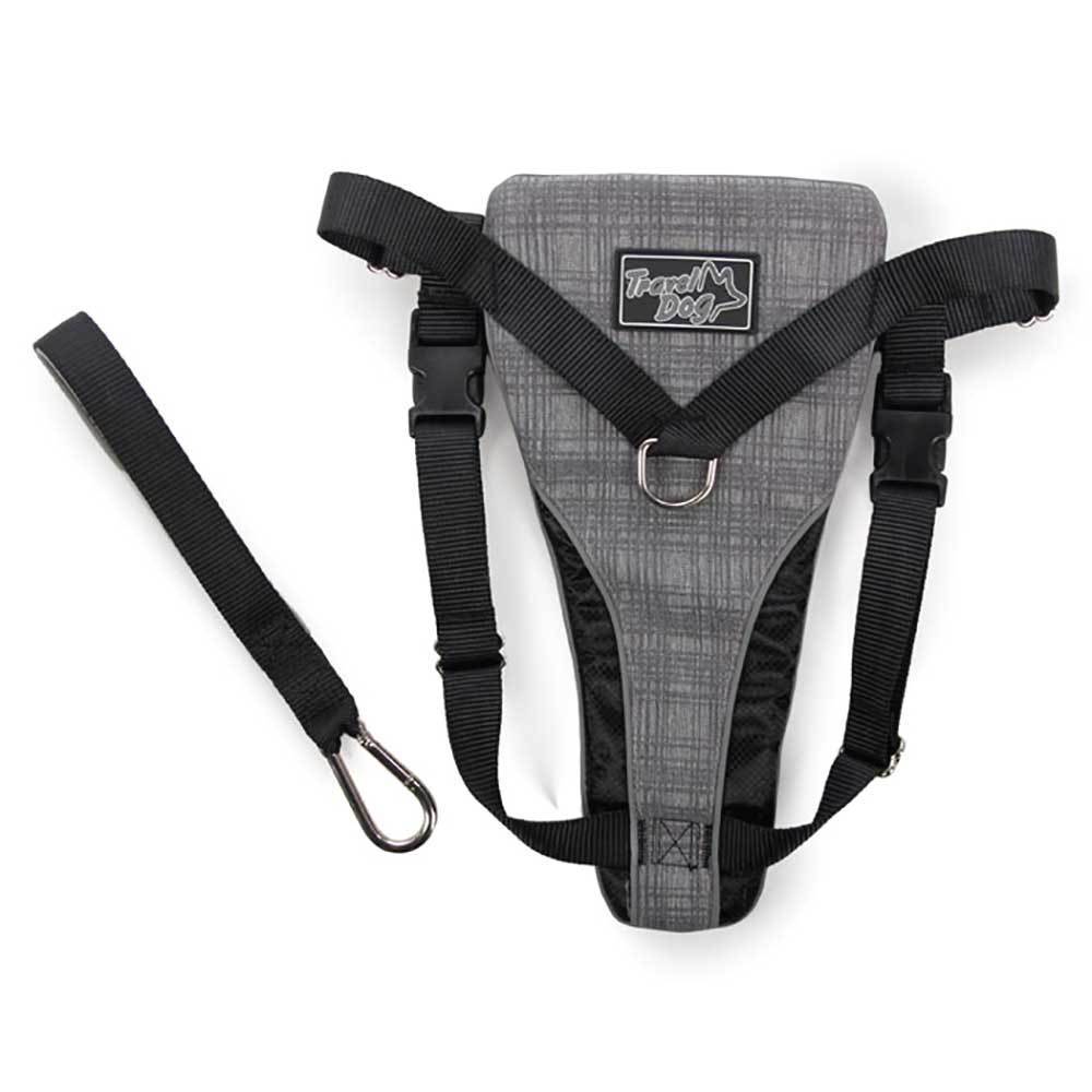 S Dog Harness 2 in 1 Combo - Car Travel Rides + Walks - No Pull Leash Seat Belt - SEKSI