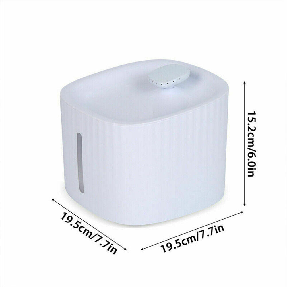 USB Powered Large Capacity Noise Free Pet Water Fountain - SEKSI