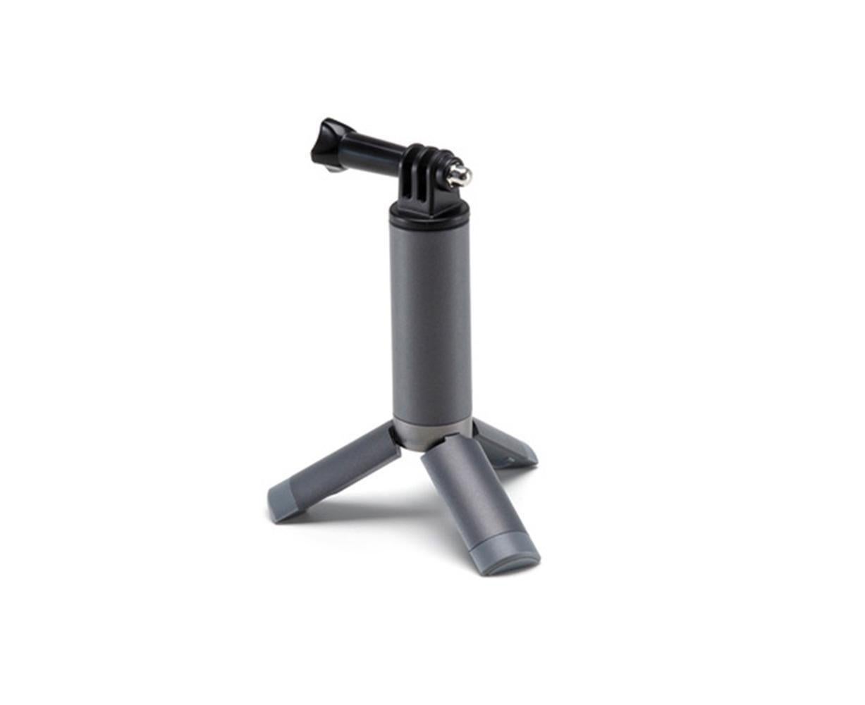 Portable Sport Camera Holder Stand Selfie Stick Mini Tripod for DJI OSMO Action Silver Grey