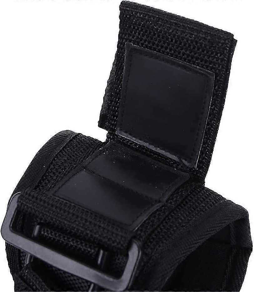 Flashlight Gloves & Holster Set Wrist Support Holder for 20-38mm Diameter Flashlights