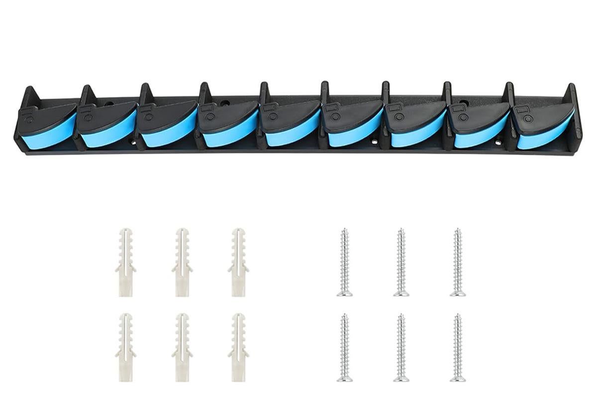 Fishing Pole Holder Holds Up to 9 Rods or Combos for Rods of Diameter 3 to 19mm