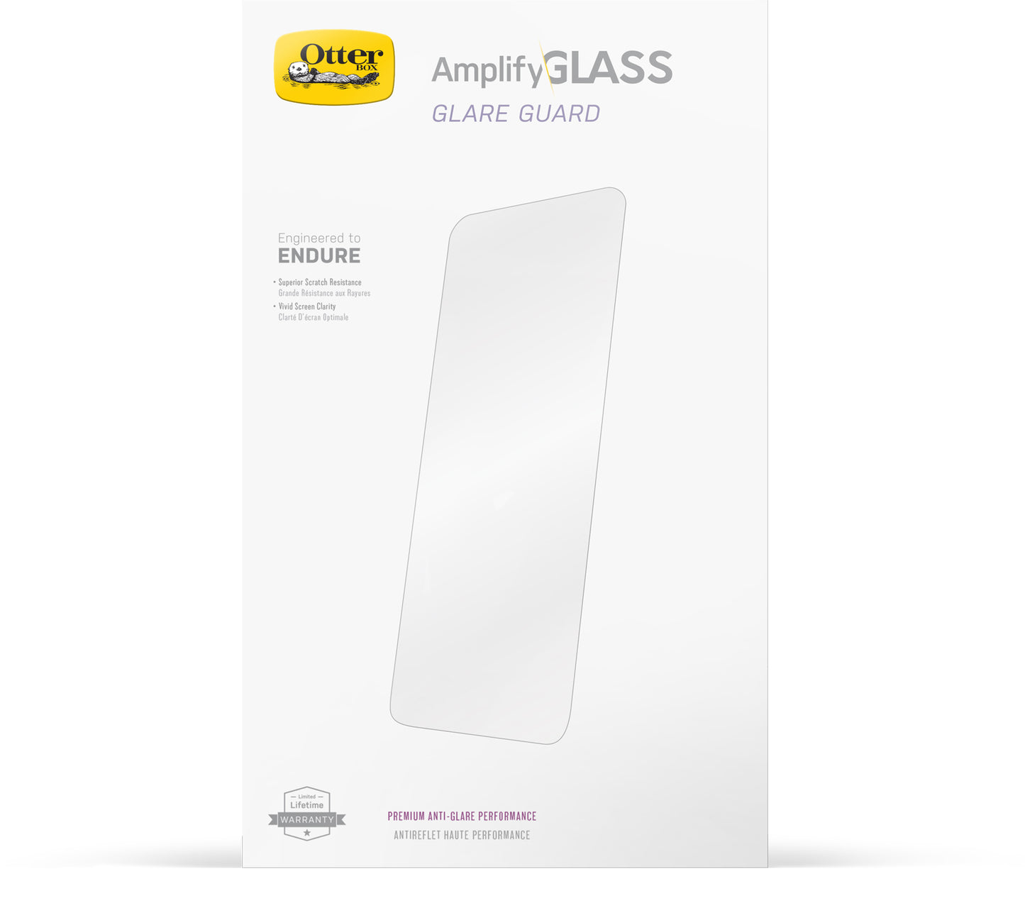 OTTERBOX Apple iPhone 13 Pro Max Trusted Glass Screen Protector - Clear ( 77-85980 ), Smudge resistant, Drop protection