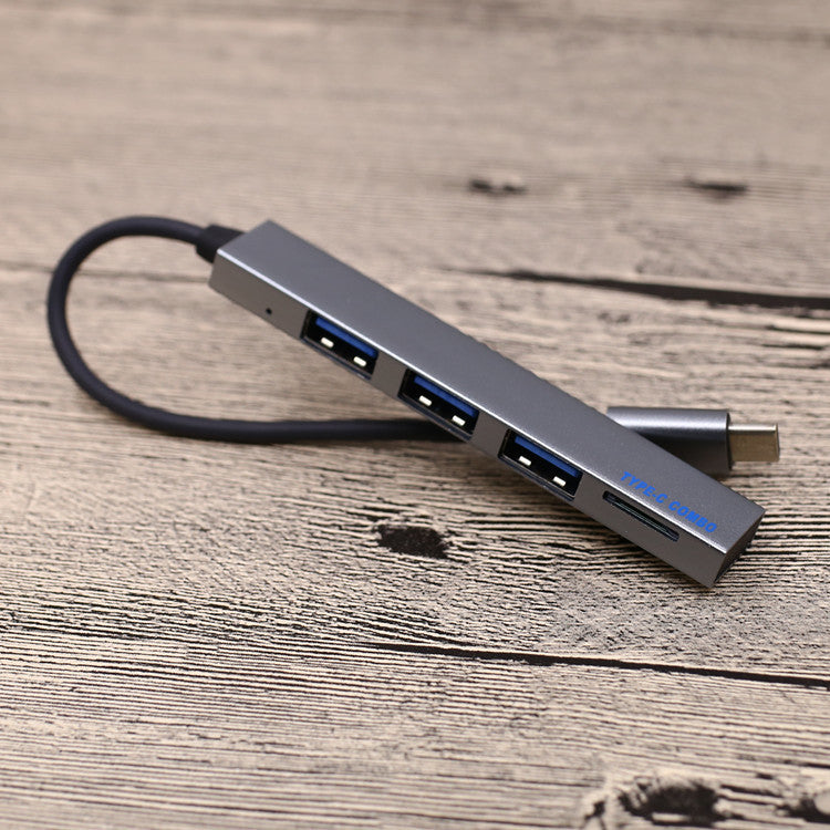 USB C Hub Adapter USB-C to Card Reader 3 Ports USB 3.0