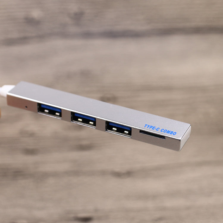 USB C Hub Adapter USB-C to Card Reader 3 Ports USB 3.0