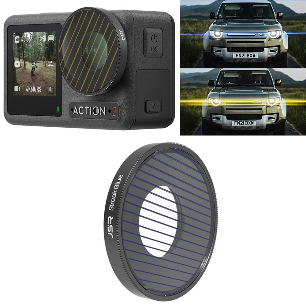 Enhanced Streak Drawing Lens Filter For Dji Action 3