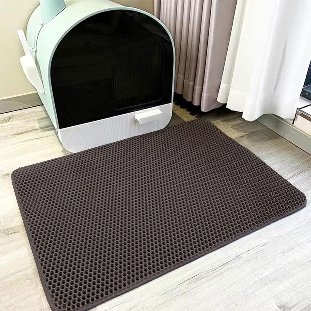 Waterproof Double Layer Cat Litter Mat Non-Slip Scratch Pad - SEKSI