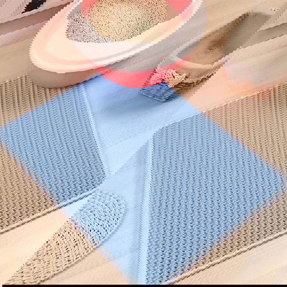 Waterproof Double Layer Cat Litter Mat Non-Slip Scratch Pad - SEKSI