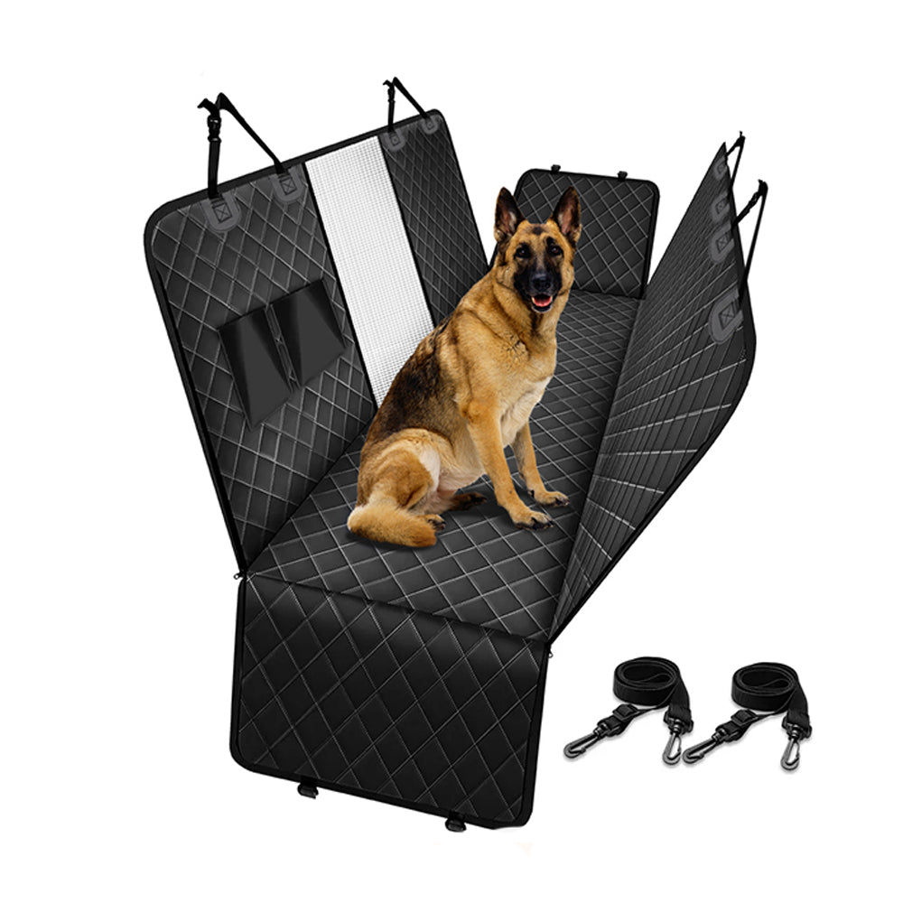 Waterproof Durable Non-Slip Pet Car Seat Protector with Mesh - SEKSI