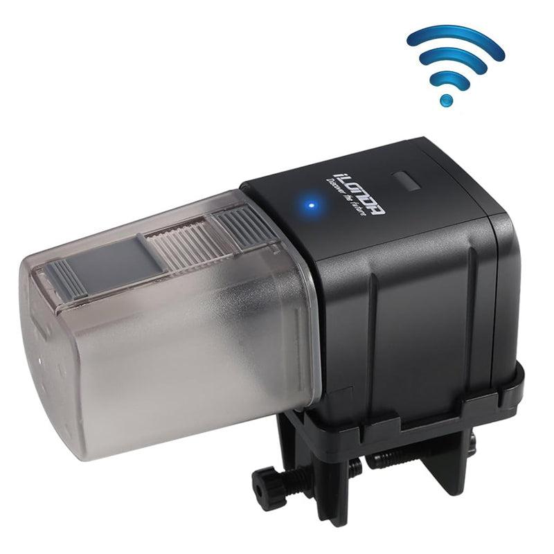 Wi-Fi Enabled Automatic Pet Fish Feeder Food Dispenser- USB Powered - SEKSI