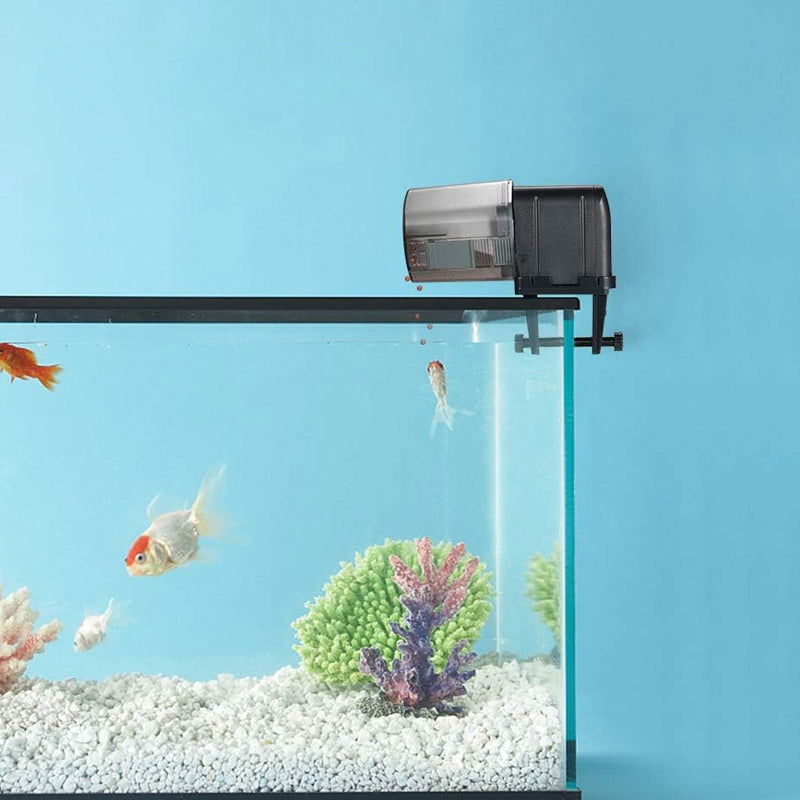 Wi-Fi Enabled Automatic Pet Fish Feeder Food Dispenser- USB Powered - SEKSI