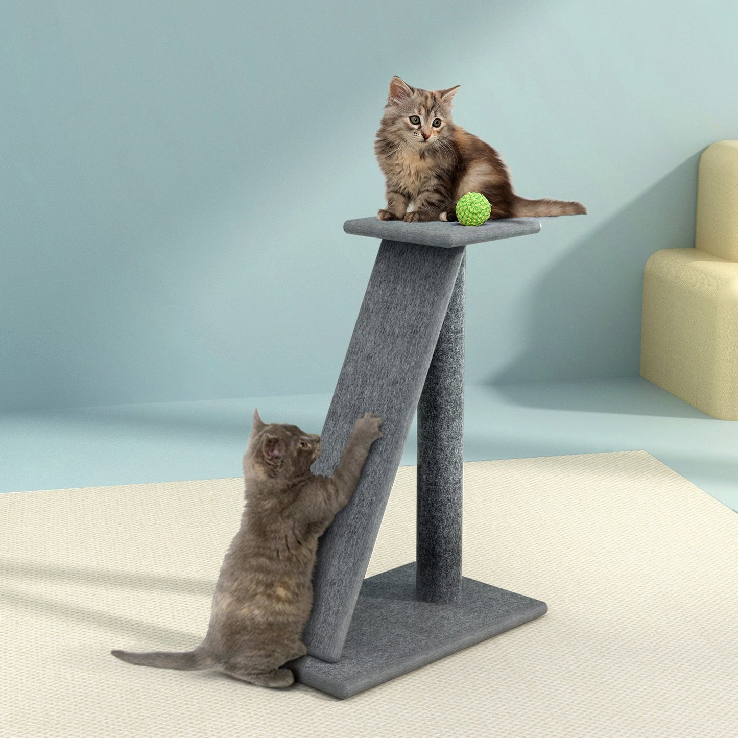 i.Pet Cat Tree 82cm Scratching Post Tower Scratcher Condo Trees Climb House - SEKSI