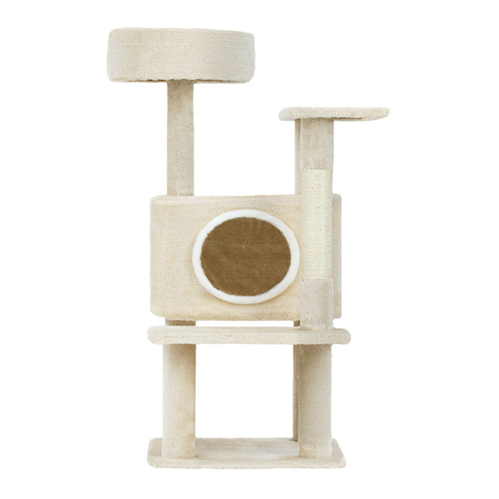 i.Pet Cat Tree 90cm Scratching Post Tower Scratcher Wood Condo House Bed Trees - SEKSI
