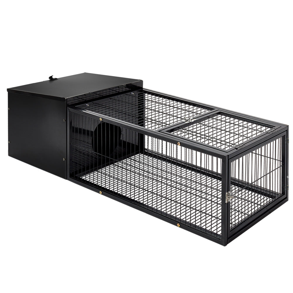 i.Pet Rabbit Cage 122x52cm Hutch Enclosure Carrier Metal - SEKSI